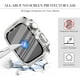 thumbnail image 2 of 4 Pack Compatible with Apple Watch 38mm Case Cover with Screen Protector,Crystal Bling Case Diamond Protective Face Cover Rhinestone Covers Bumper for iWatch Series 7 6 5 4 3 2 1 SE Girl, 2 of 5