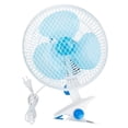 thumbnail image 1 of Ventilador con clip de 8 pulgadas, ventilador de escritorio convertible de 2 velocidades con abrazadera fuerte, ventilador inclinable y agitador con flujo de aire fuerte, ventilador con clip bastante, 1 of 5