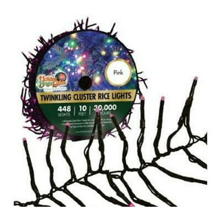 

Holiday Bright Lights LED-3MCR448-GPK Lgt Reel Clstr Rc Pk 448L 10Ft