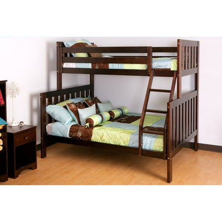 Canwood Alpine II Twin over Full Bunk Bed, Espresso