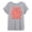 HEATHER GREY, variant on - Watch Women's Sports - Juniors Oversized Graphic T-Shirt