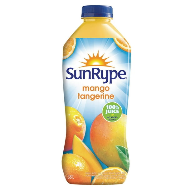 Jus de mangue et tangerine 100 % jus sans sucre ajouté SunRype