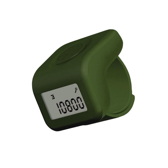 Contador digital Yotijar 9 canales de carga USB para pesca Camping Holiday Verde