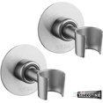 thumbnail image 1 of Shower Bracket, 2 Pcs 304 Stainless Steel Shower Bracket, Nail-Free Mounting Angle, Adjustable Shower Base in Bathroom, 1 of 4