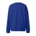 thumbnail image 5 of HUAXUN Oversized Girls Hoodies - Cute Drop Shoulder Sweatshirts with Pocket, Loose Fit Long Sleeve Pullover for Teen Girls, Casual Comfortable Top (Blue,13-14 Years), 5 of 5