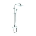 thumbnail image 3 of ALFI brand AB2862-PC Polished Chrome Square Style Thermostatic Exposed Shower Set, 3 of 9