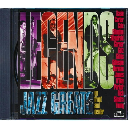 Legends Jazz Greats: Up Front and Center (CD) by Various Artists