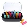 thumbnail image 4 of lionlar 15 Packs Compact Ceramic Worldwide Setter Hot Curlers Hair Styling Curling diy, 4 of 7
