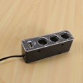 thumbnail image 5 of 2X Encendedor de Cigarrillos 3 Enchufes USB Cargador de Coche CC 12V/24V Adaptador Triple con Puerto USB, 5 of 5