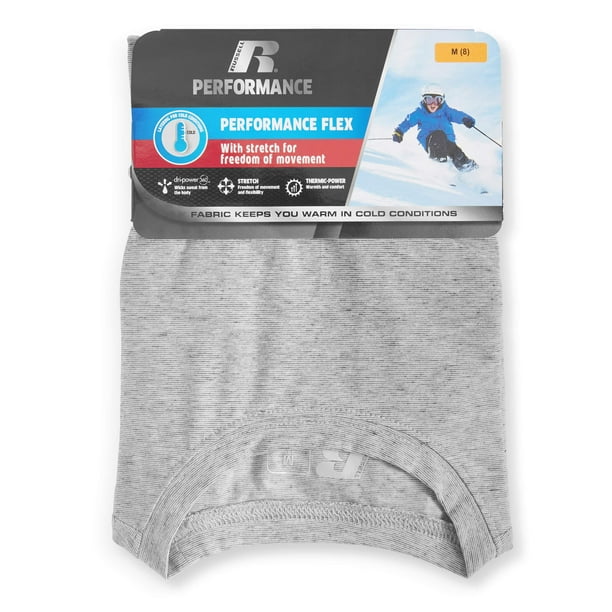 Russell Boys' Core Performance Stretch Thermal Underwear Set (Little