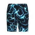 thumbnail image 6 of Daiia Lightning Mens Woven Stretch Pajama Short,Short Pajama Pants-Small, 6 of 7