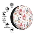 thumbnail image 4 of Naloa Gnome With Love Letter PVC Leather Spare Tire Wheel Cover for Car Truck SUV Camper Trailer Universal Fit many size16 inch, 4 of 6
