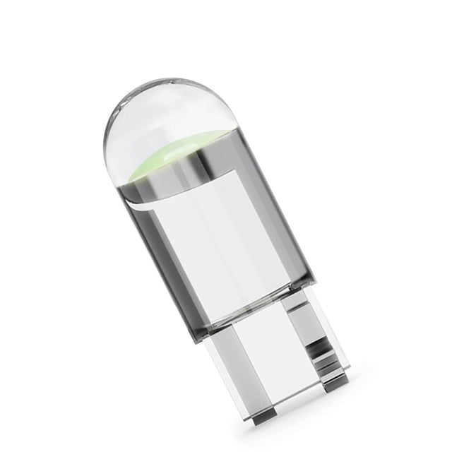 Scienceny 10 piezas de luces LED para coche de alto lumen, Mini bombillas para salpicadero, lámparas de lectura para vehículos, piezas de repuesto para Bombillas para automóviles luz azul claro 24V Scienceny VI015232-14B
