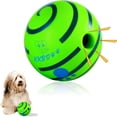 thumbnail image 1 of CHUANK Wobble Giggle Ball for Dogs  Interactive Dog Toys for Boredom  Durable Wobble Ball  Fun Giggle Sounds Wiggle Ball  Active Rolling Ball for Small Dogs-2.75 inch, 1 of 7