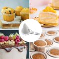 thumbnail image 6 of Grandest Birch 3PCS Cake Dispenser Manual Adjustable Plastic Easy Operating Cake Dispenser for Home-White, 6 of 9