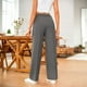 thumbnail image 3 of WILLBEST Pantalones Casuales para Mujer, Cómodos Pantalones de Yoga para Correr, Holgados y Deportivos con Bolsillos para Uso Diario y Ejercicio. Extra Grande, 3 of 5
