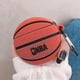 thumbnail image 3 of Funda de silicona para Airpods 1/2/pro, bonita y divertida funda protectora de goma suave para fútbol/baloncesto con llavero, 3 of 5