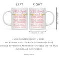 thumbnail image 5 of CTDream 11oz. Coffee Mug Gift for Women, FBI Agent Because Super Amazing Life Changing Miracle Worker Isn't an Official Job Title, Floral Flowers, 1-Pack, Birthday Christmas Gift Ideas for Her, 5 of 7
