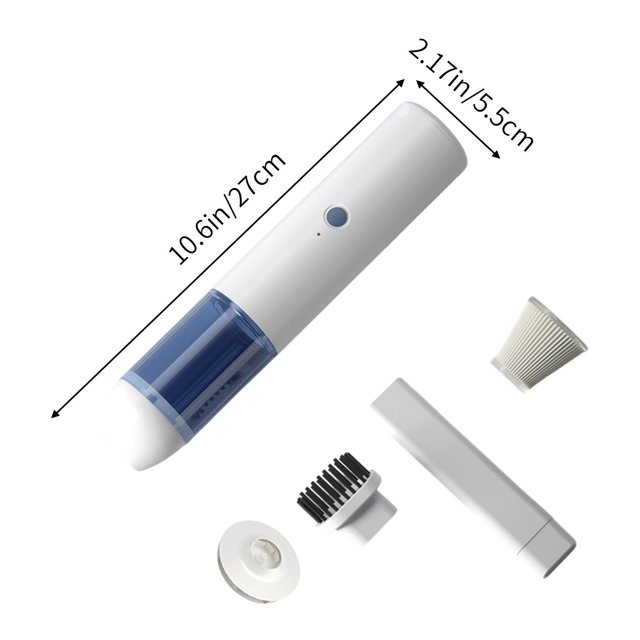 RKSTN Abs Handheld Vacuum Cleaner Smart Vacuum Cleaner Home Car High Power Mini Portable Car Wireless Charging Handheld Powerful Vacuum Cleaner Kitchen Gadgets