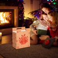 thumbnail image 5 of Christmas Gift Bags, 10.23X8.26X4.72" Non Woven Tote Bags with Handles, Xmas Candy Holders, Festive Treat Containers, Seasonal Present Sacks, Reusable Holiday Pouches for Christmas Party Favors, 5 of 7