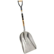 Do it Best 27 In. Wood D-Grip Handle #12 Aluminum Scoop Shovel 700995