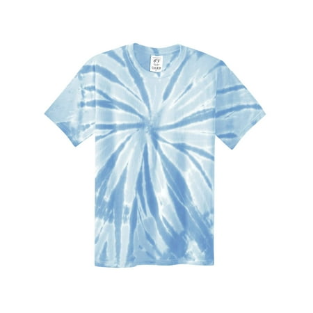 Hot Pink Tie Dye - Gravity Threads Mens Tie-Dye Short-Sleeve T-Shirt