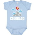 thumbnail image 3 of Inktastic Colorado Mountains and Clouds Boys or Girls Baby Bodysuit, 3 of 5