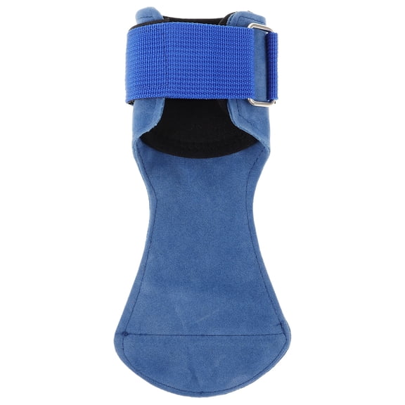 HOMEMAXS  Training Palm Protectors Wrist Straps for Weightlifting Cuffs Hook Work Fitness Sky-blue