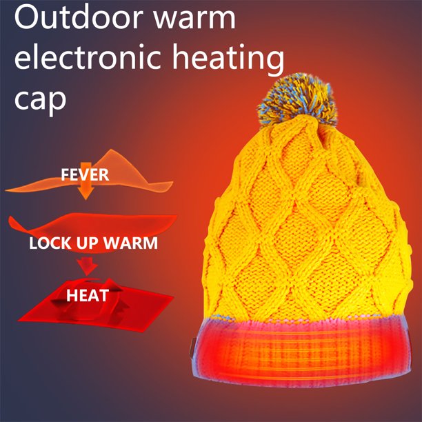 Ganfancp Sombrero Electrónico de Calefacción y Conservación Del Calor para Uso Doméstico En Exteriores Ofertas Flash Liquidación 1Pc Chaleco Térmico + Manual de Instrucciones