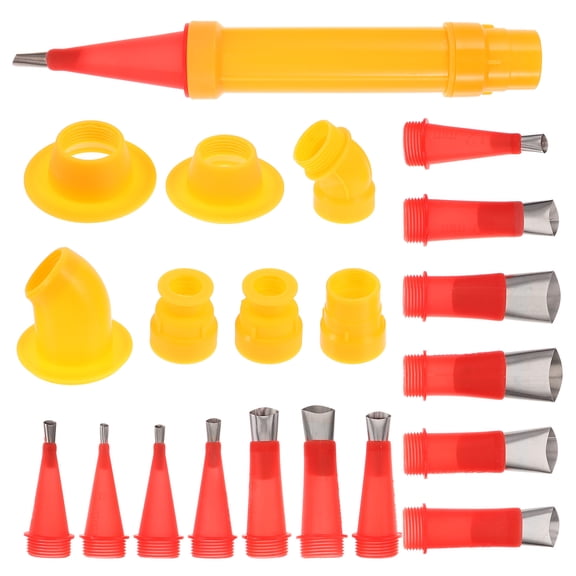 ibasenice 1 Set Caulking Nozzle Applicator Finishing Tool Stainless Steel Assorted Color for Easy Assembly in Kitchen