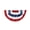 1.5×3ft, variant on USA Pleated Fan Flag, 3 X 6 Feet American US Bunting Flag Patriotic Half Fan Banner Flag Decoration, 4th of July Memorial Day Independence Day Fourth July Outdoor Decor
