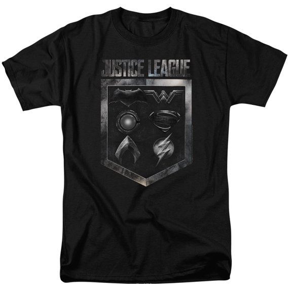Justice League Movie - Shield Of Emblems - Short Sleeve Shirt - XXXXXXX-Large