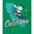 thumbnail image 3 of Peanuts - California Surfing Snoopy And Woodstock -Toddler And Youth Short Sleeve Graphic T-Shirt, 3 of 6