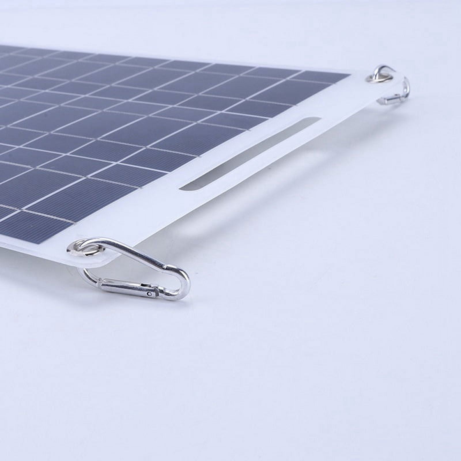 60W Solar Panel Portable 5V USB Fast Charger Panel Kit Outdoor Emergency Charging Battery Travel Phone Charger