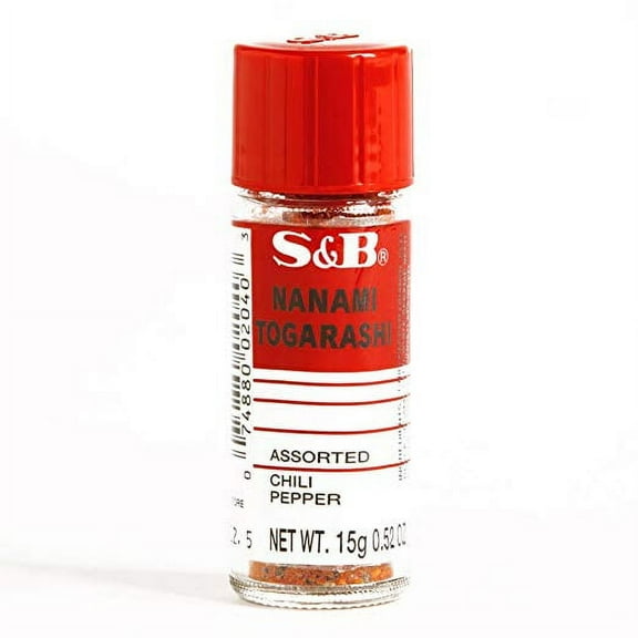 S&B Nanami (Shichimi) Togarashi Assorted Chili Pepper, 0.52 Ounce
