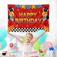 thumbnail image 5 of Cartoon Race Car Birthday Party Backdrop-5x3ft Happy Birthday Party Supplies Banner for Boys Girls Cartoon Race Car Theme Party Decorations, 5 of 8