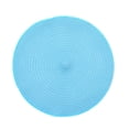 thumbnail image 4 of Mantel individual tejido, mantel individual, lavable, resistente al calor, mantel individual de 14,7 pulgadas para encimera, mesa, mesa de comedor en azul, 4 of 9