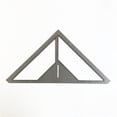 thumbnail image 1 of Bearachild Regla multifunción económica para azulejos, regla de drenaje de suelo, regla triangular de acero inoxidable para albañil, constructor de Conjuntos de muebles de dormitorio Bearachild HA021495-00, 1 of 1