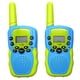 thumbnail image 1 of Walkie Talkies de 9 canales, bidireccionales, juguetes, larga distancia, 3 km, pantalla LCD Vox para Azul verde, 1 of 9