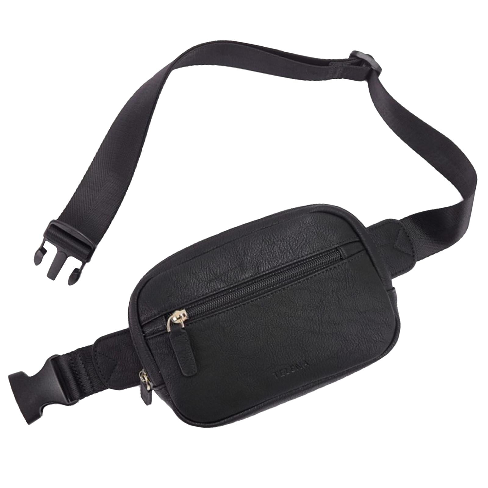 Segolike Belt Bag Handbag Everywhere Shoulder Purse Fashionable Tote Fanny Pack for Women Black