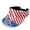 American Flag Freedom Print, variant on Sun Visor Hat with Usa Patriotic Flag Pattern, Golf Visor for Outdoor Sports and Summer Daily Wear