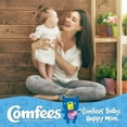 thumbnail image 5 of Comfees Newborn Tab Closure Disposable Baby Diapers, 42 Count, 5 of 6
