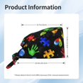 thumbnail image 5 of Autism Awareness Working Cap with Sweatband - Adjustable Unisex Surgical Nurse Cap, Chemo Hats for Women, 5 of 6