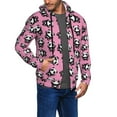 thumbnail image 2 of Kdxio Cute Panda Print Men Hoodies Casual Hoodies for Men with Zip Pockets Full Zip Long Sleeve Sweatshirt Sports Hooded Jacket-3X-Large, 2 of 5