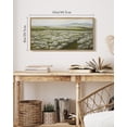 thumbnail image 6 of Drsoum Vintage Landscape Wall Art Meadow Sea of Flower Field Wall Prints Classic Retro Farmhouse Rustic Decorations for Living Room Bedroom 8x16in Natural Framed, 6 of 6