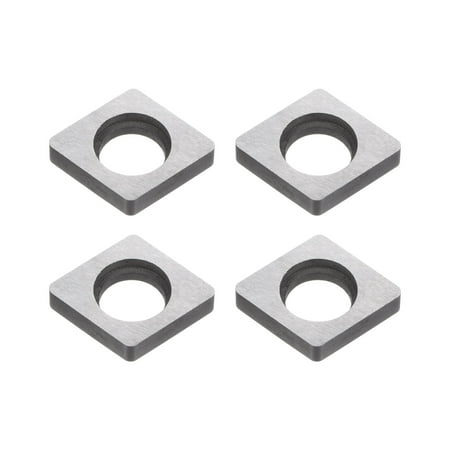 

Uxcell 4pcs Carbide Insert Seat Shim MC1904 Turning Tool Accessories Thread Shim Seats for CNC Lathe Turning Tool Holder