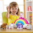 thumbnail image 7 of PASSIONFRUIT Stuffed Unicorn Plushie Rainbow Toys Cute Stuffed Animals, 5-Pc Set, 7 of 7