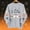 Gray, variant on Molidfa Women's Black Halloween Sweatshirt Ghost Squad Graphic Crew Neck Top