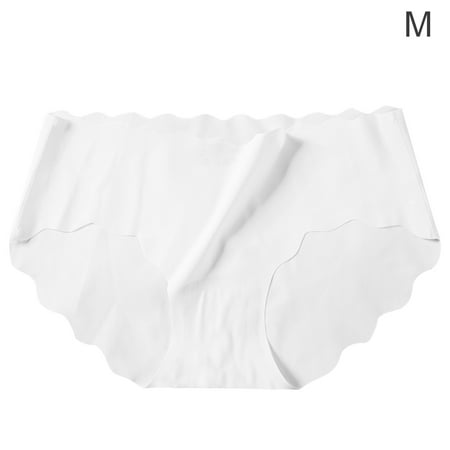 

Women Underwear Seamless Low Waist Briefs Color Panties Solid