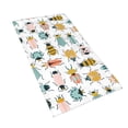 thumbnail image 2 of Wukai Colorful Insects Lightweight, Quick-Drying Microfiber Towels - Soft and Absorbent for Fitness, Sports, Yoga, Travel, Gym - 2 Pack, Dark Grey, 2 of 8